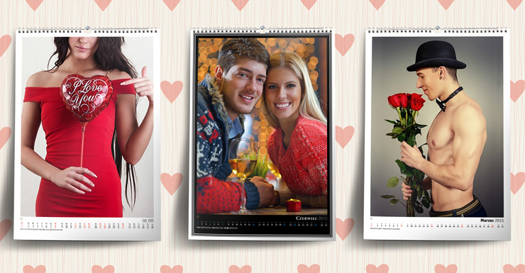 Fotokalendarze na Walentynki w Ouhmania.pl